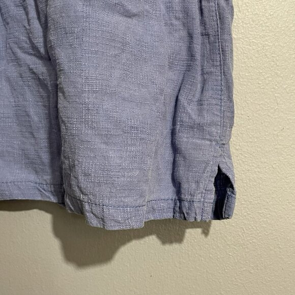 Margaritaville Linen Silk Hawaiian Button Shirt Men Sz XL Workwear Summer Relax - Picture 12 of 12